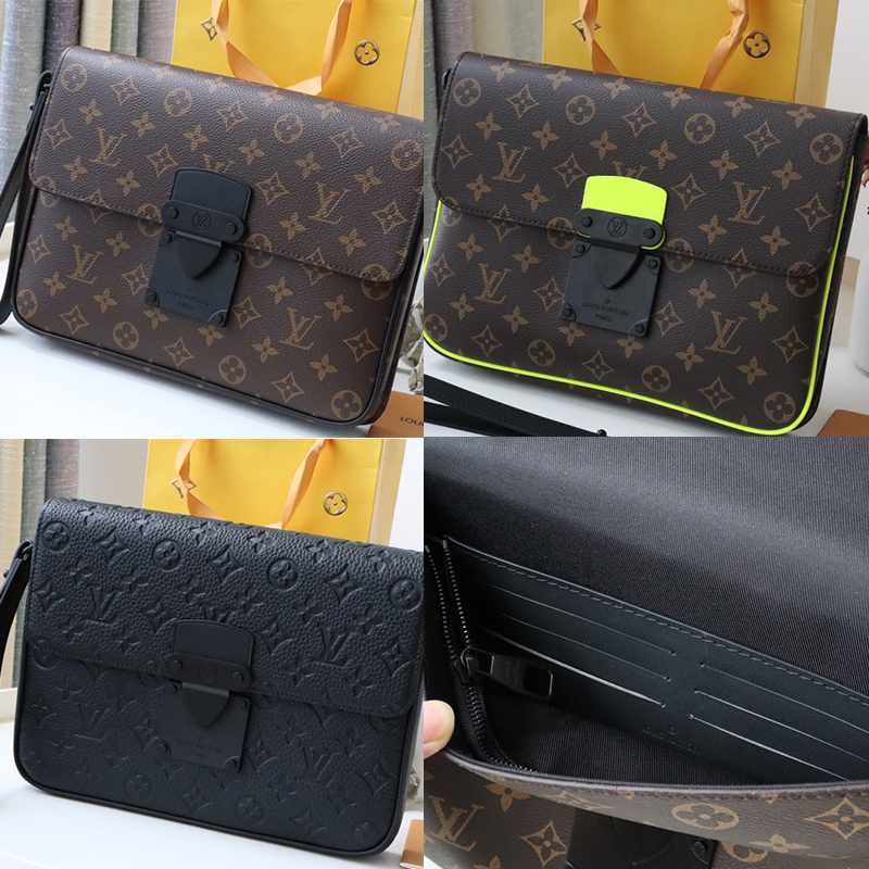 【LOUIS VUITTON】S LOCK 4A    -27 x 21 x 3.5 CM -3色