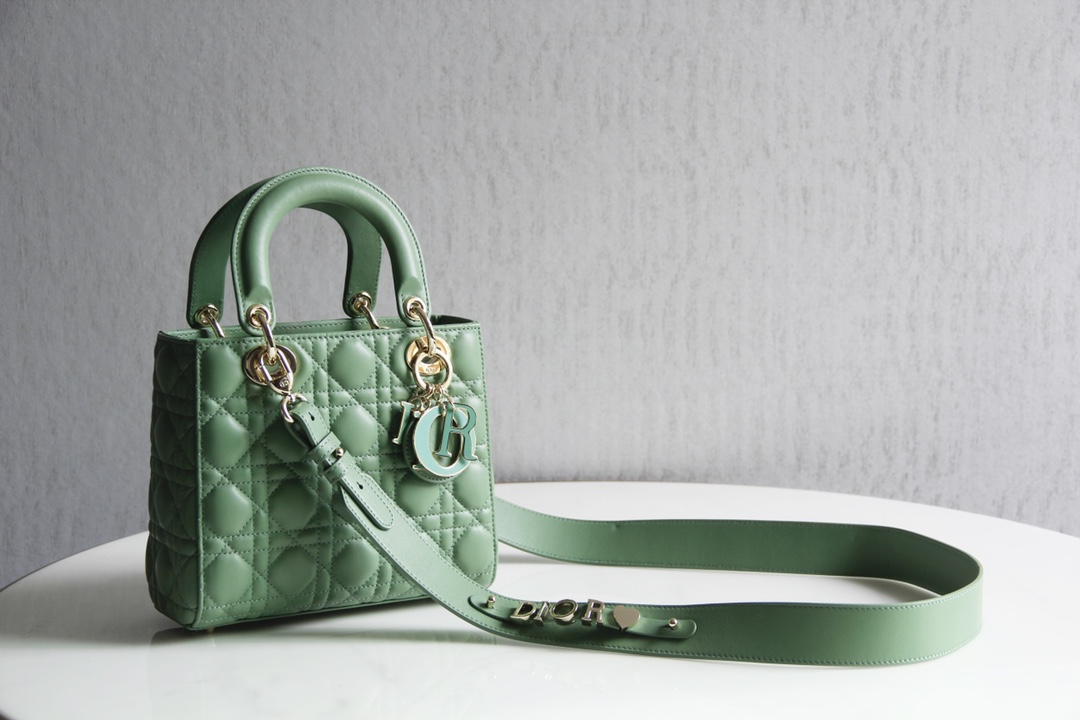【DIOR】My Lady Dior  20x16.5x8cm -4色