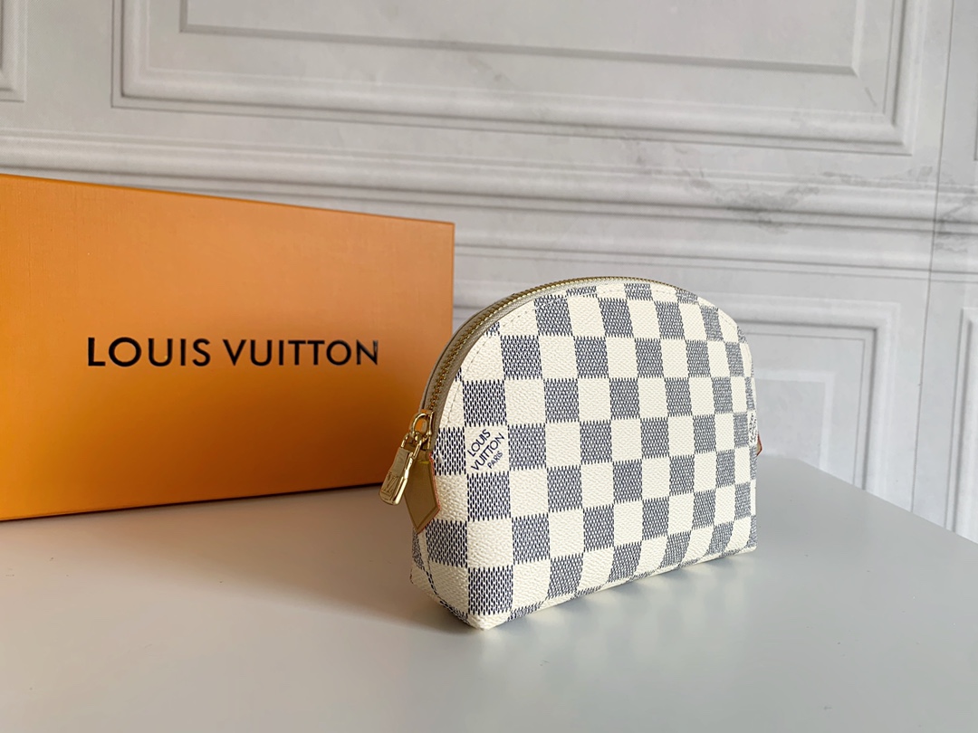 【LOUIS VUITTON】化 粧 ポーチ  17*12*6 cm -3色
