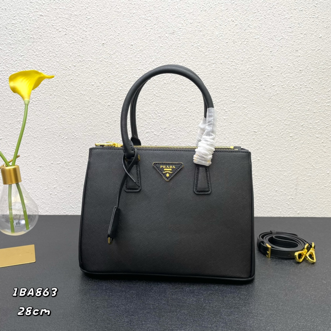 【PRADA】 Galleria    サイズ: 28-19.5-12cm -6色
