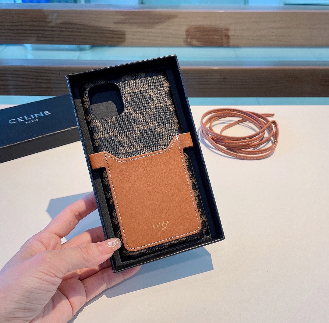 【スマホケース】Celine  携帯カバー   -2色