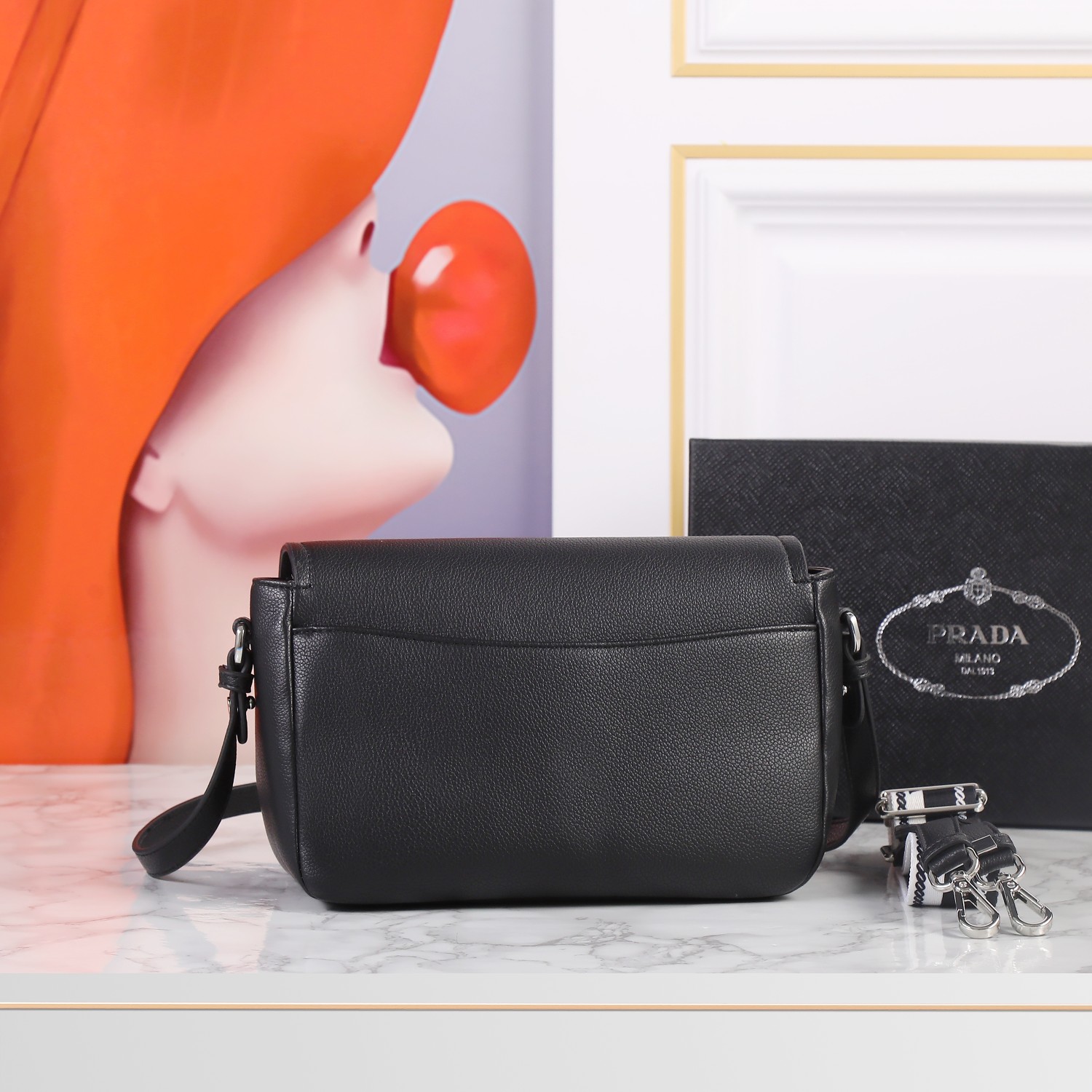 【PRADA】 サイズ: 23*18*9CM -3色