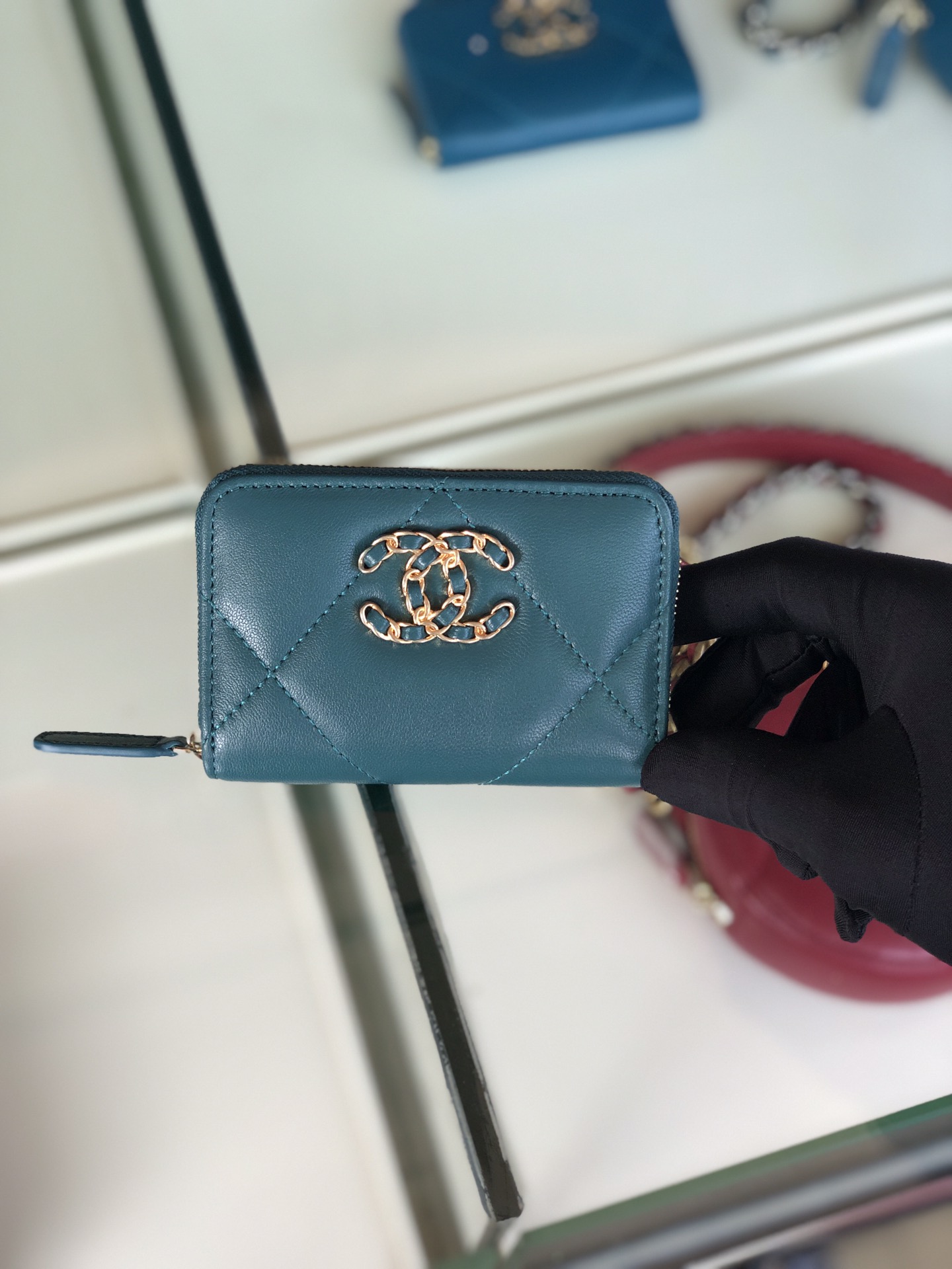 【CHANEL】小銭入れ  11*9.5*1.5cm -6色