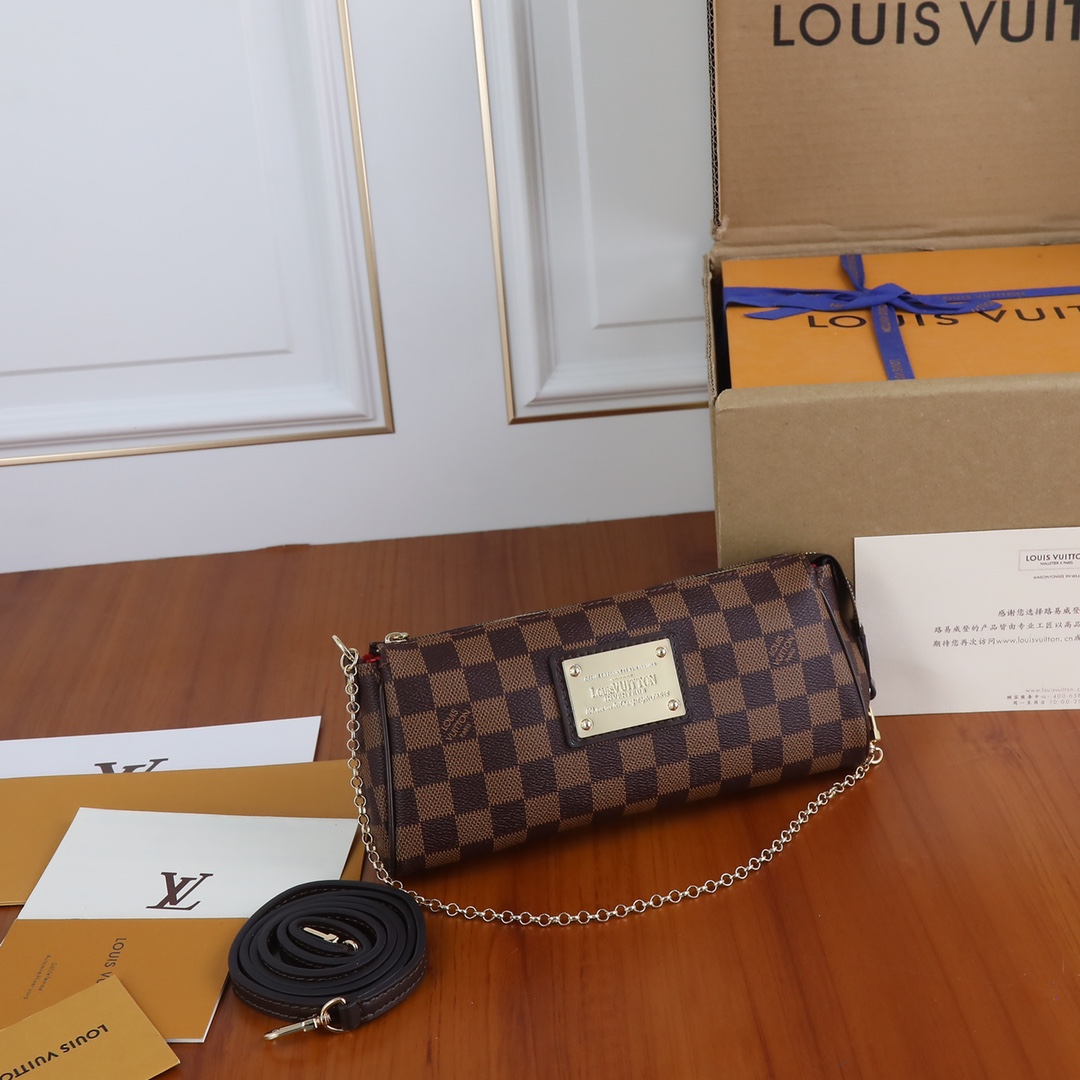 【LOUIS VUITTON】EVA サイズ: 25x13x4cm  -3色