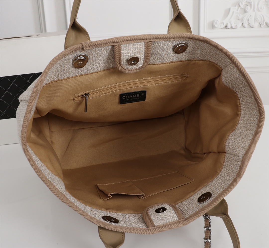 【シャネル】TOTE 38x30x12cm -12色