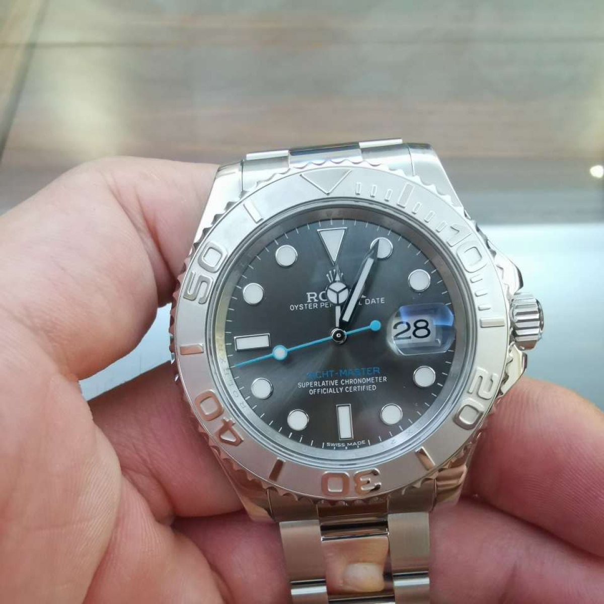 国内在庫(3日にお届け)Rolex メンズ 腕時計 コスモグラフ デイトナ  40MM 6619-0006