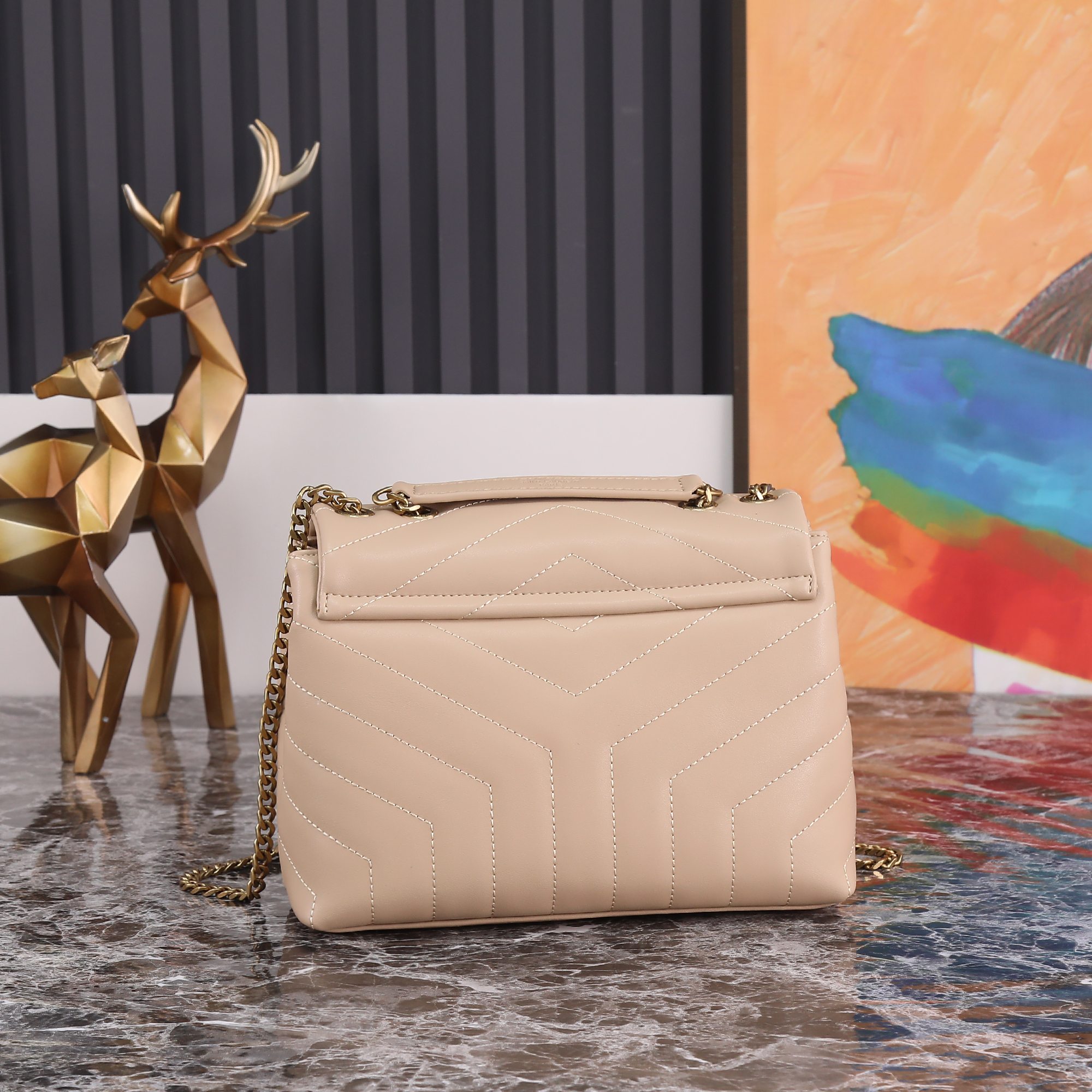 【SAINT LAURENT】  サイズ: 24x15x5cm