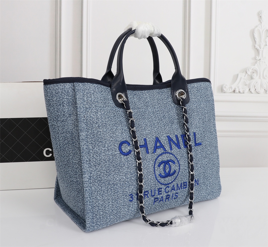 【シャネル】TOTE 38x30x12cm -12色