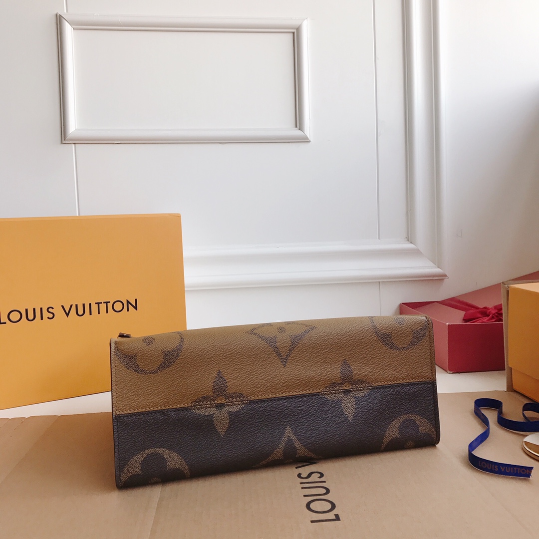 人気カラー★ ONTHEGOラージハンドバッグ GM MM M45321 M45320