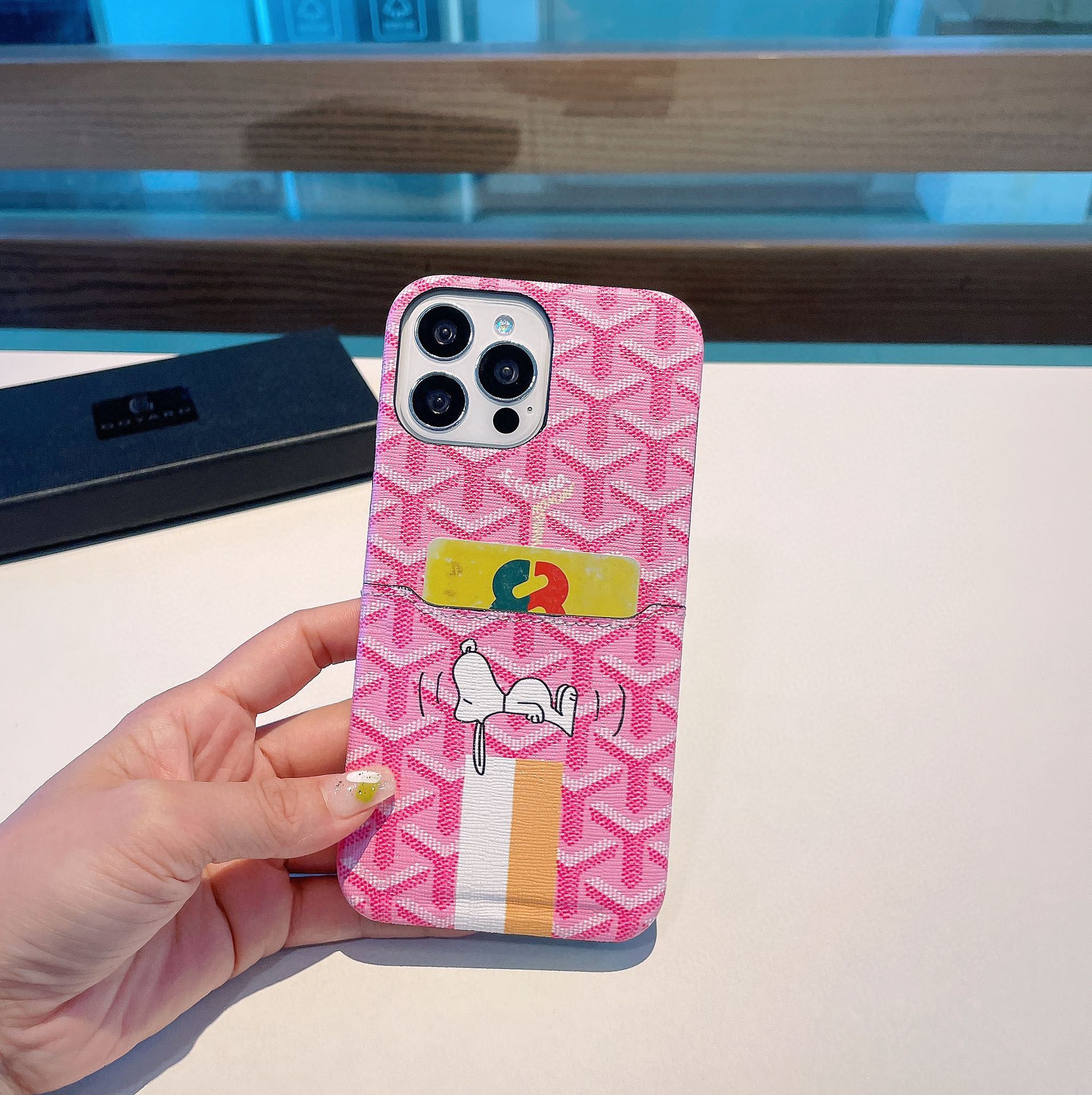 【スマホケース】Goyard 携帯カバー