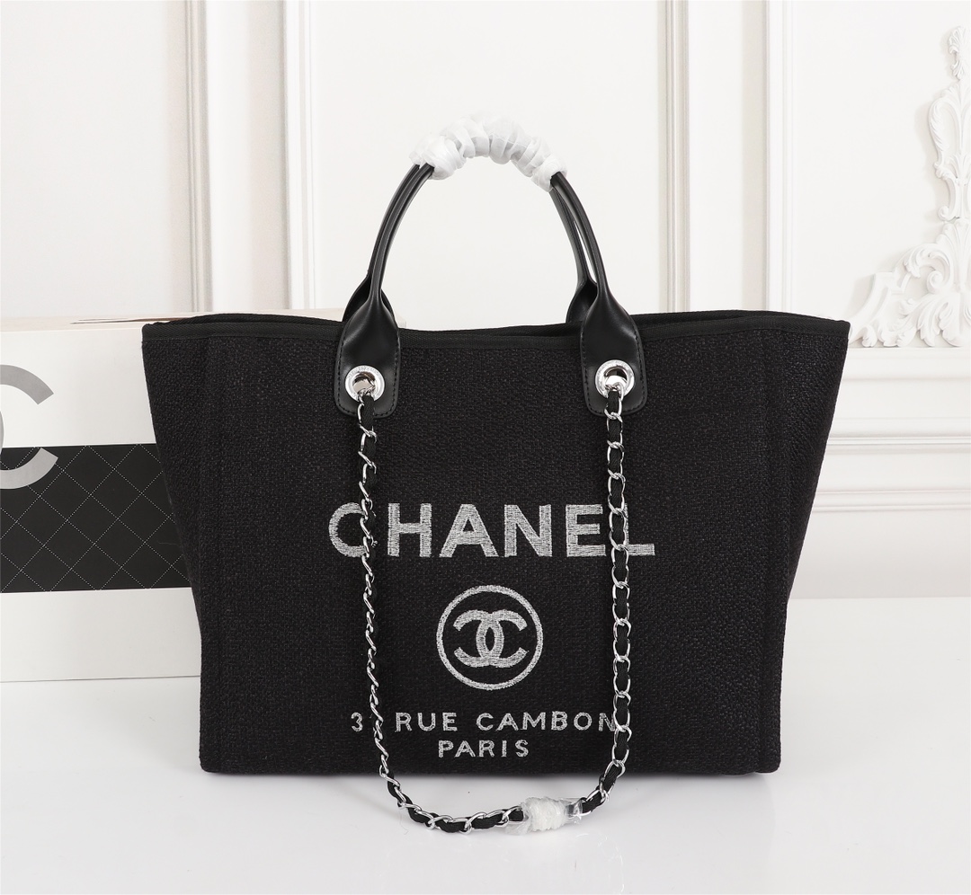 【シャネル】TOTE 38x30x12cm -12色