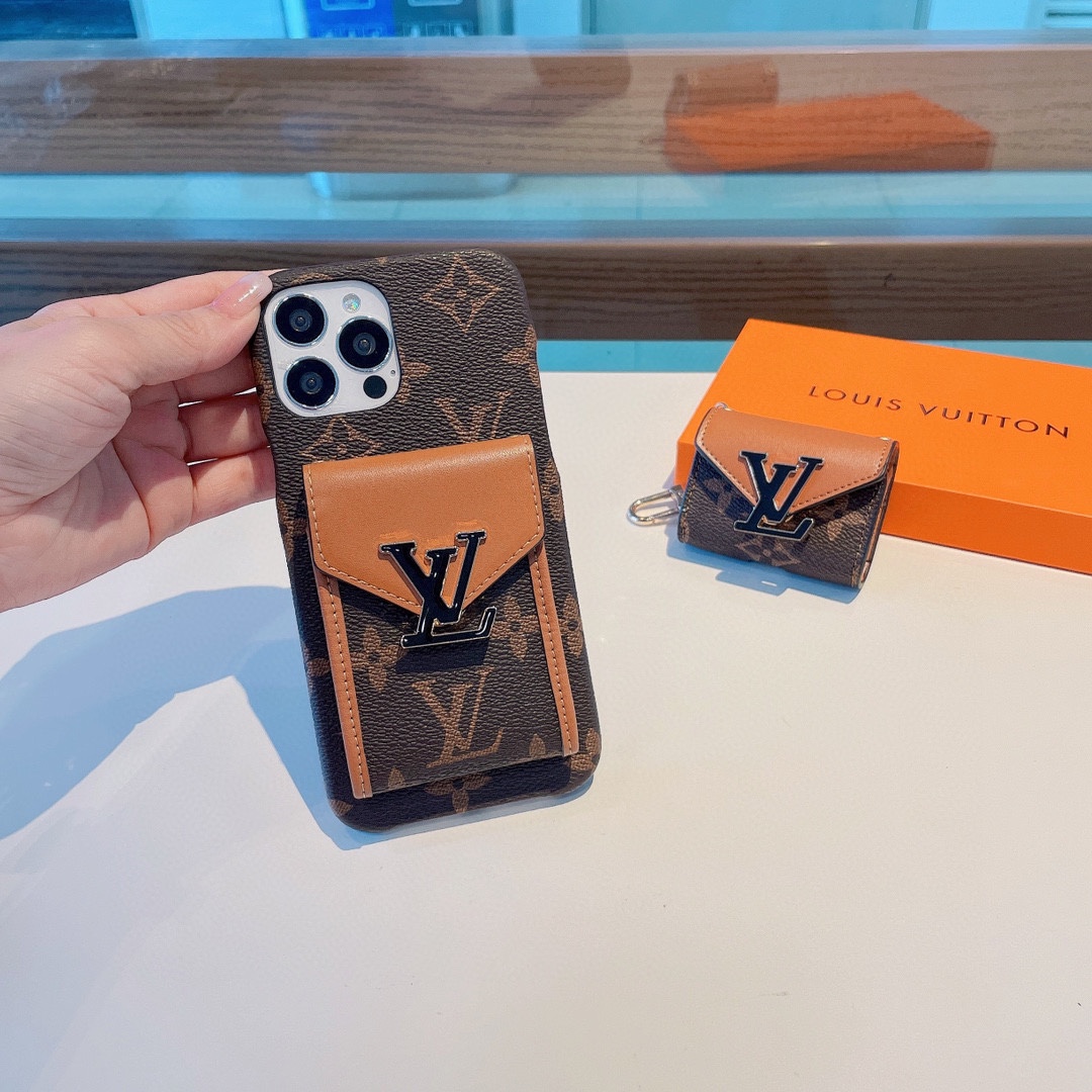【スマホケース】LV 携帯カバー   -2色