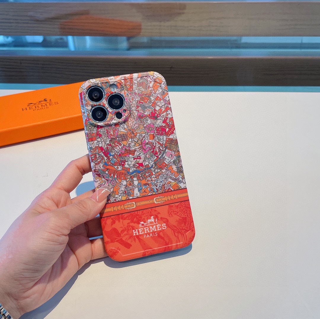 【スマホケース】Hermer 携帯カバー   -2色