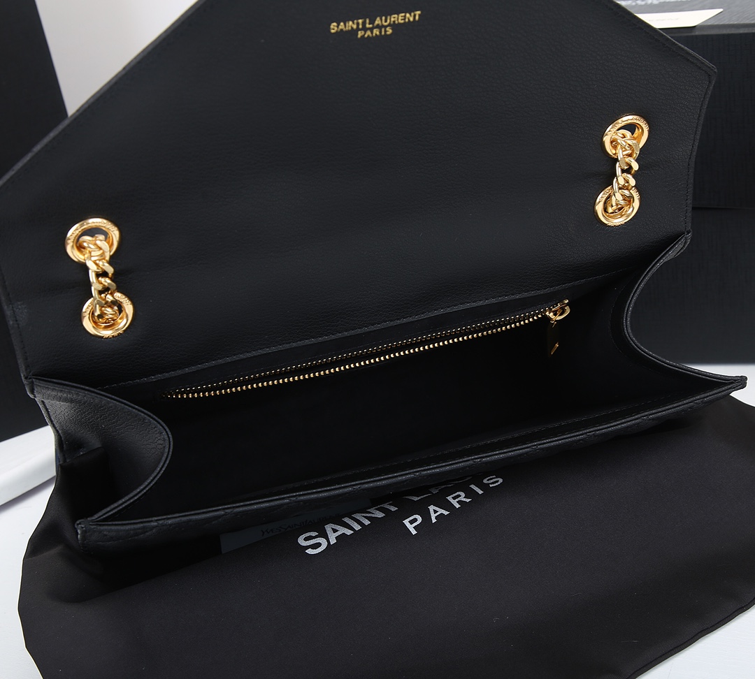 【SAINT LAURENT】 番号:1602  サイズ: 31x20x8cm