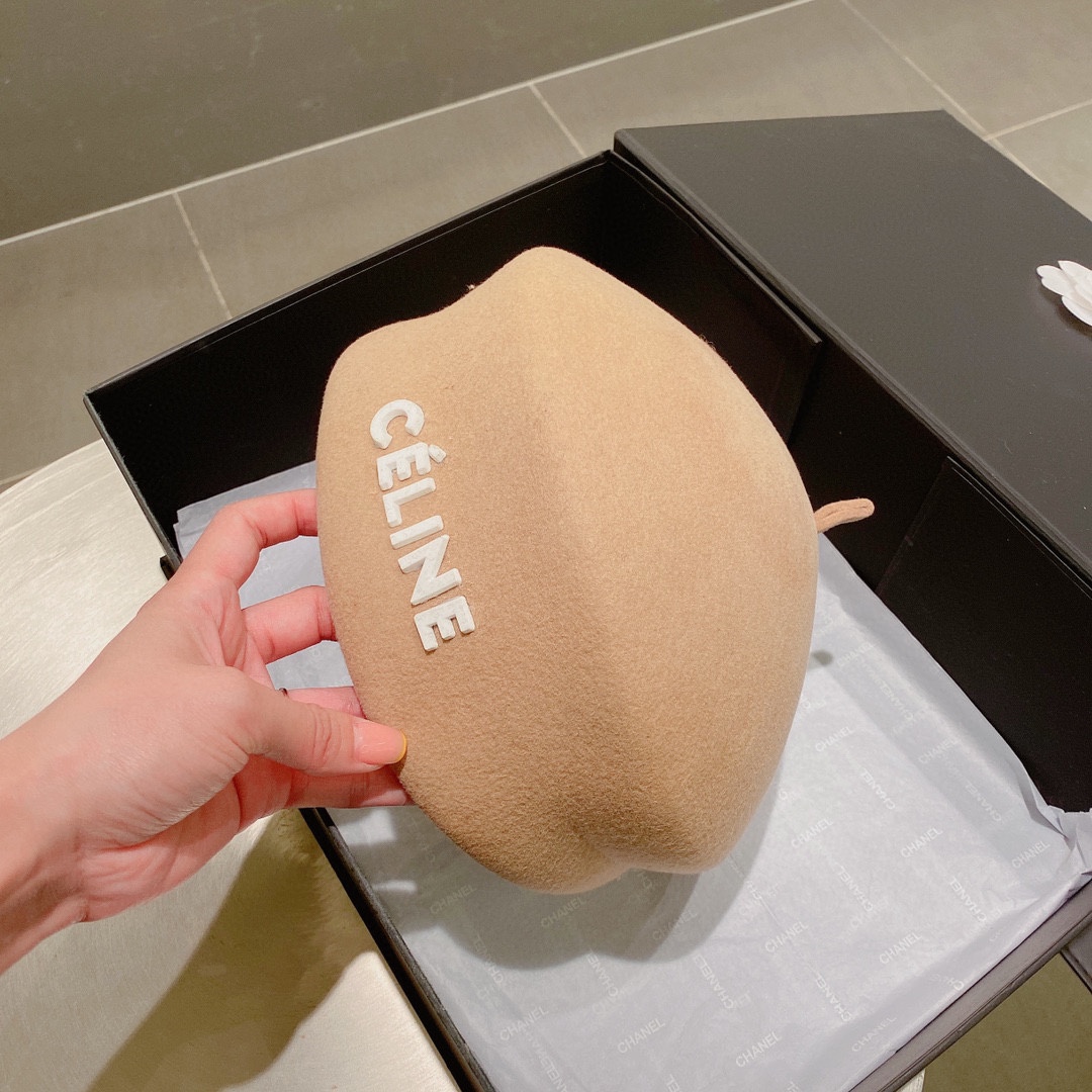 【キャップ 】CELINE  頭周57CM  -3色