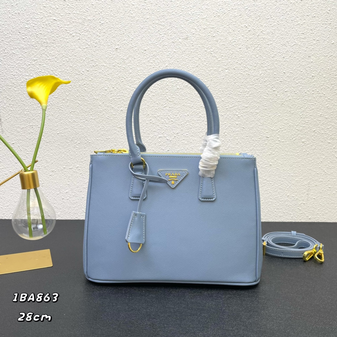 【PRADA】 Galleria    サイズ: 28-19.5-12cm -6色