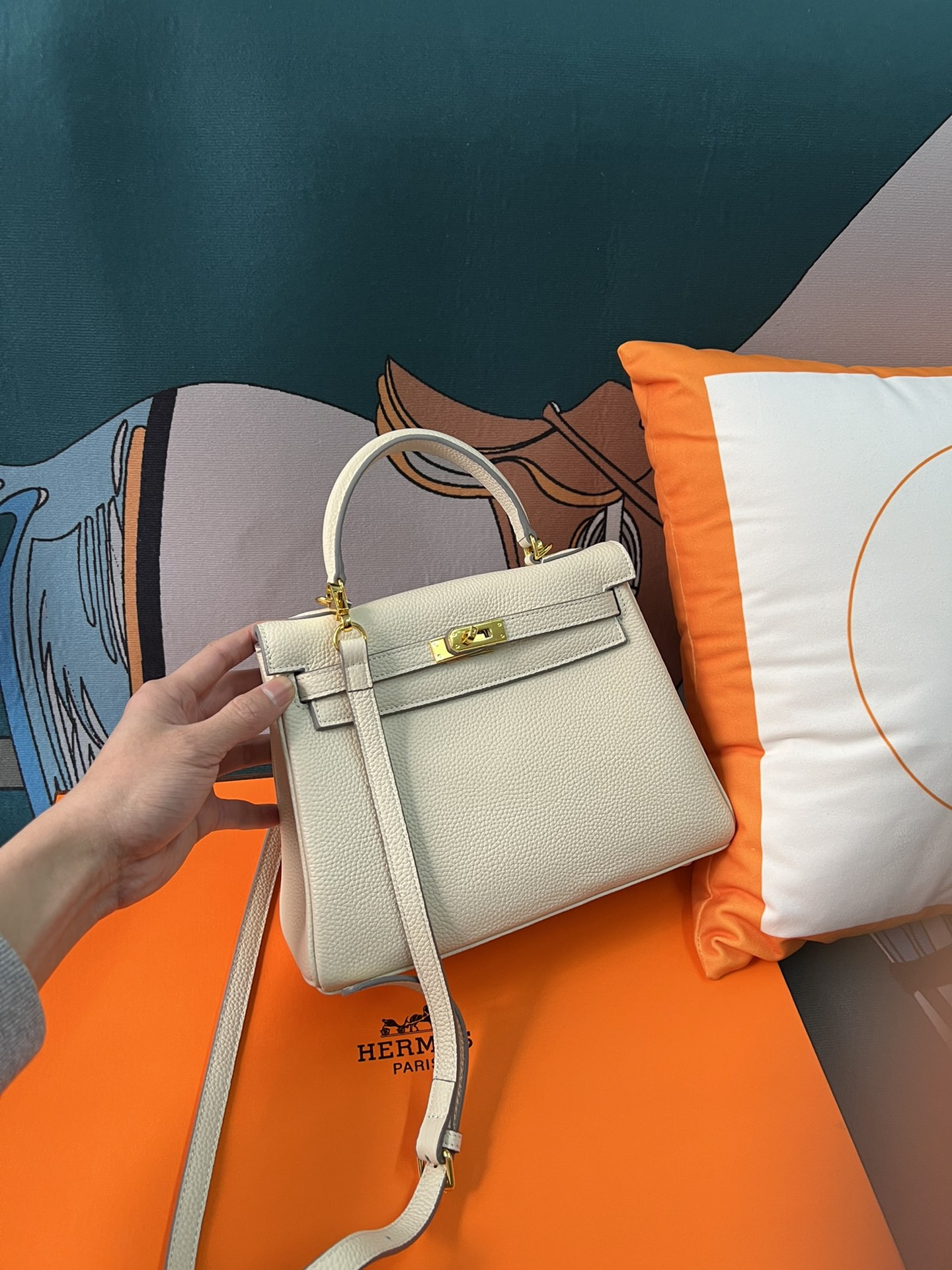 HERMES(エルメス) kelly 25 28 ケリー ハンドバッグ ゴールド金具 2 WAY -6色