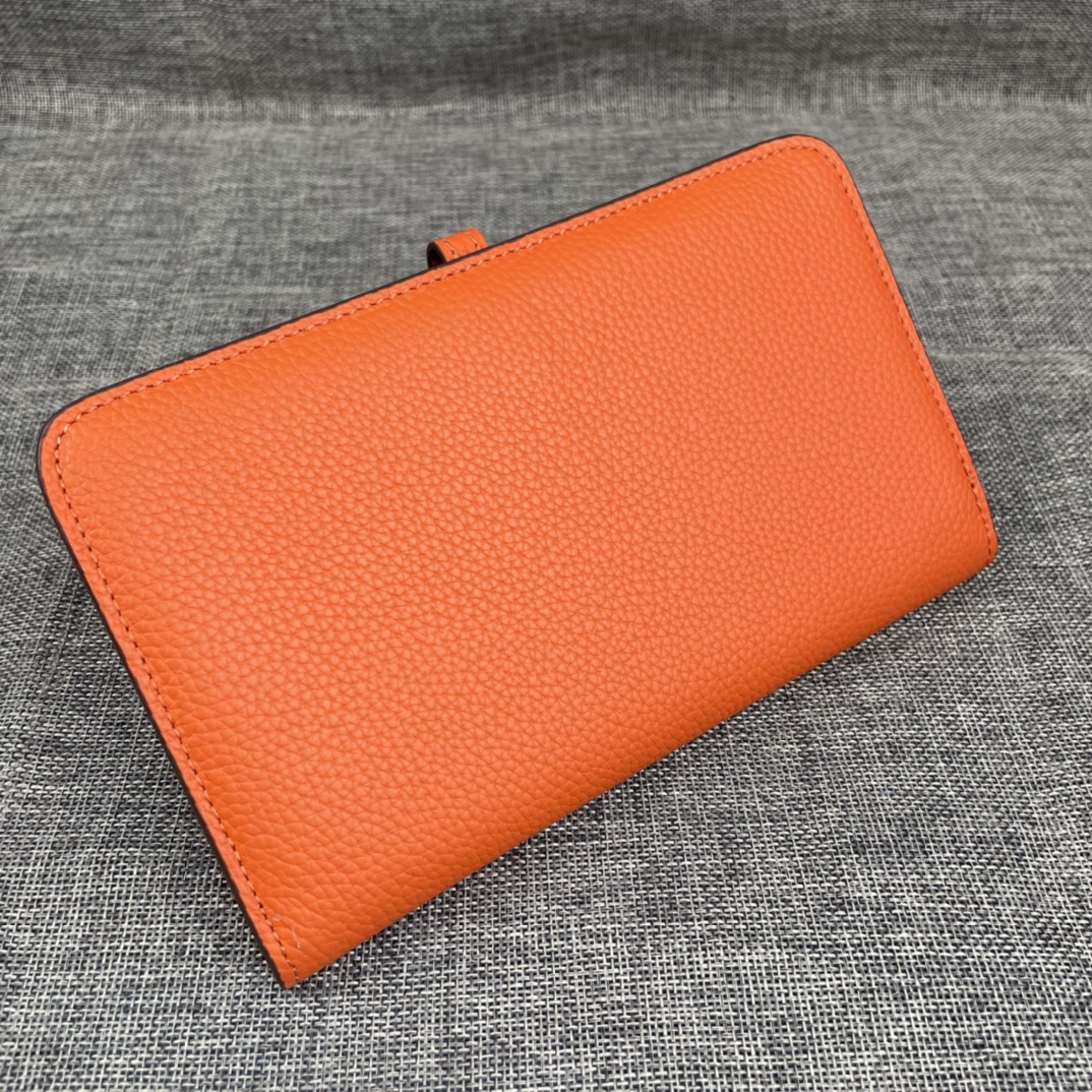 【Hermes 】二つ折り財布  20.1cm*12.5cm -6色