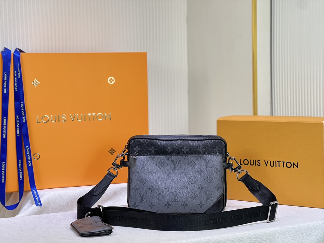 【LOUIS VUITTON】Trio  -25x18.5x7CM -4色