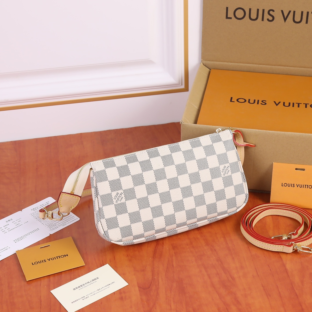 【LOUIS VUITTON】 サイズ: 21 x 13 x 3 CM -3色