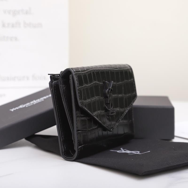 【Yves Saint laurent】ミディアム ウォレット 12·5*10*2.5cm -3色