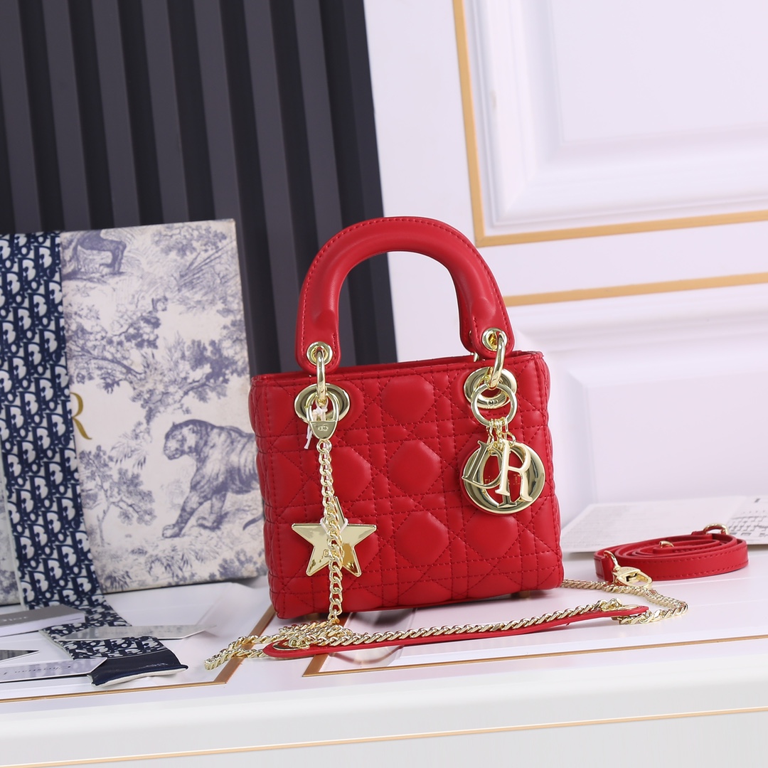 【ディオール】Dior lady 17 x 7.5 x 14cm -6色