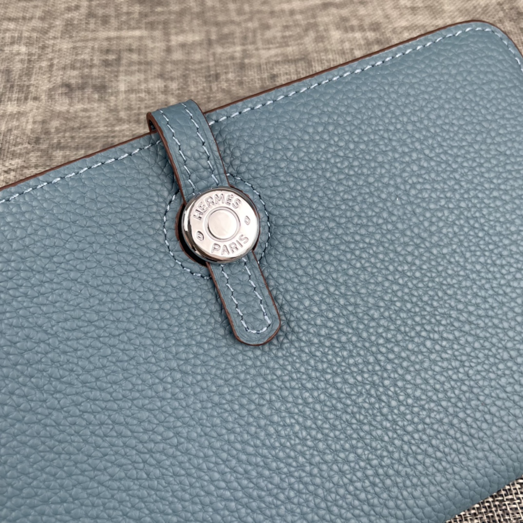 【Hermes 】二つ折り財布  20.1cm*12.5cm -6色