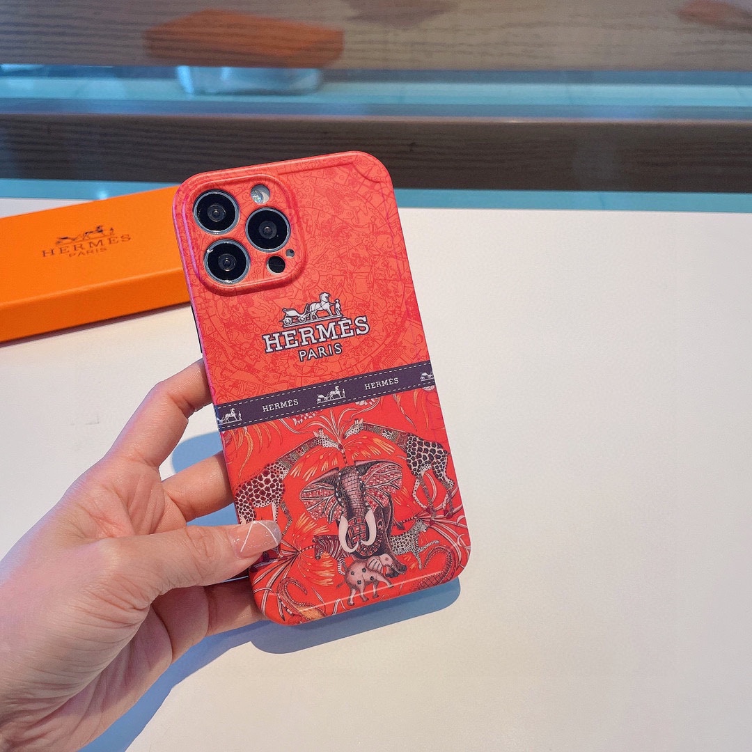 【スマホケース】Hermer 携帯カバー   -2色