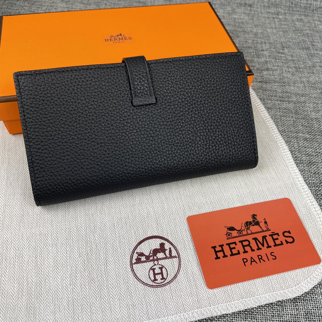 【Hermes 】二つ折り財布  9X17.5 CM -6色