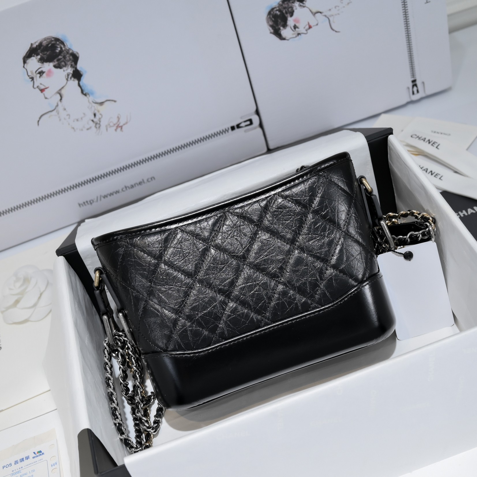 CHANEL ガブリエル ドゥ シャネル スモール ホーボー バッグ -4色