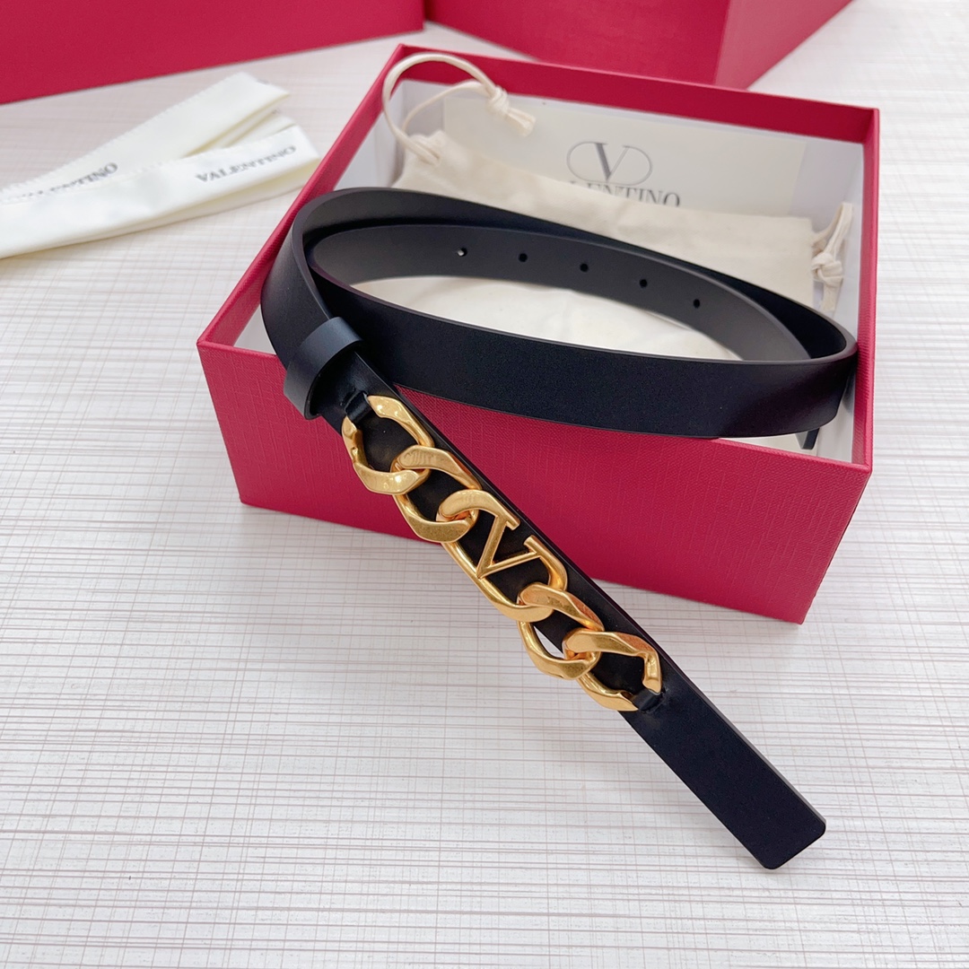 【Valentino】 レディース  幅：2.0CM 3.0CM  長：95-115CM  -3色