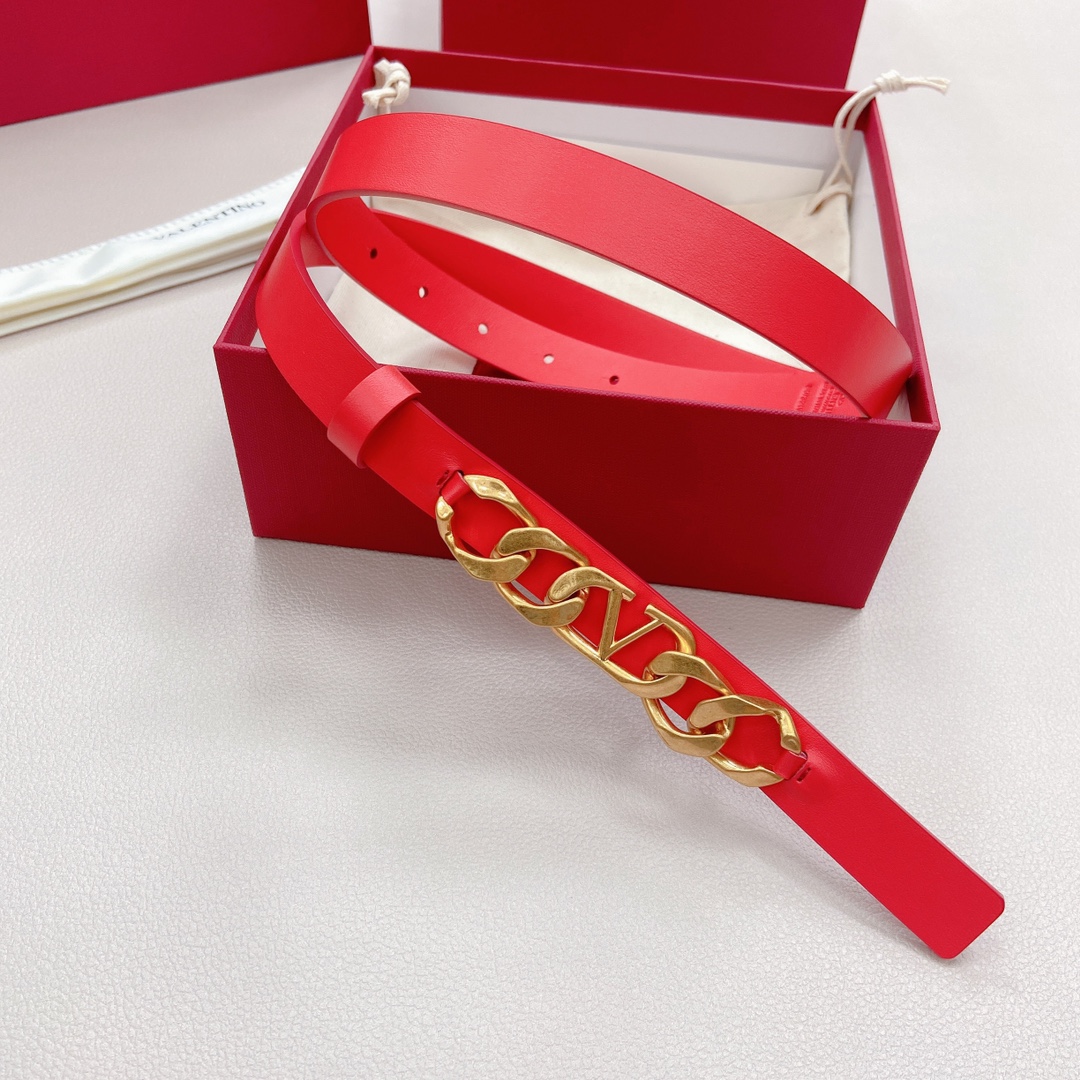 【Valentino】 レディース  幅：2.0CM 3.0CM  長：95-115CM  -3色