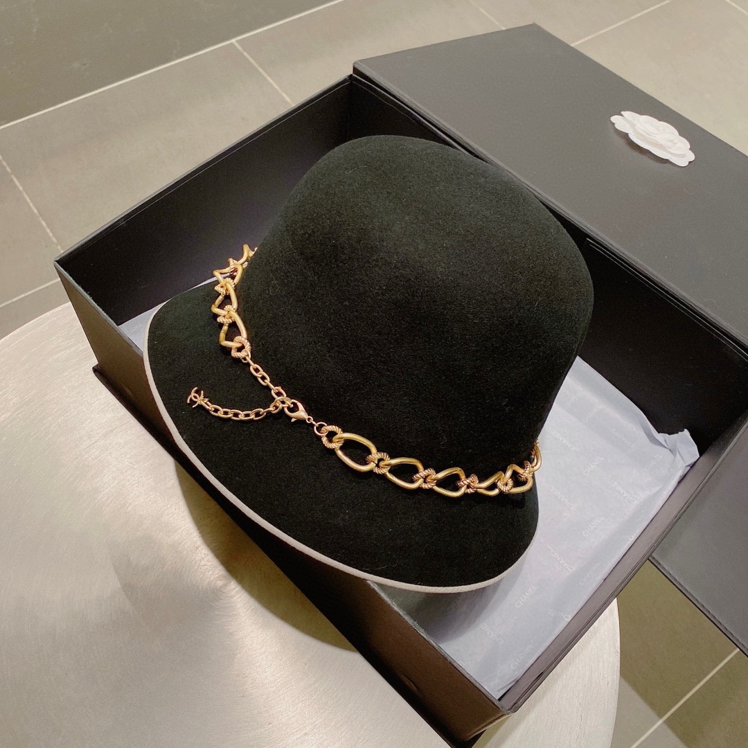 【キャップ 】CHANEL  頭周57CM  -3色