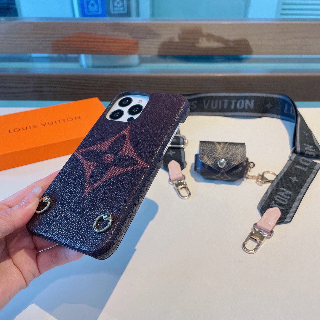 【スマホケース】LV 携帯カバー   -2色