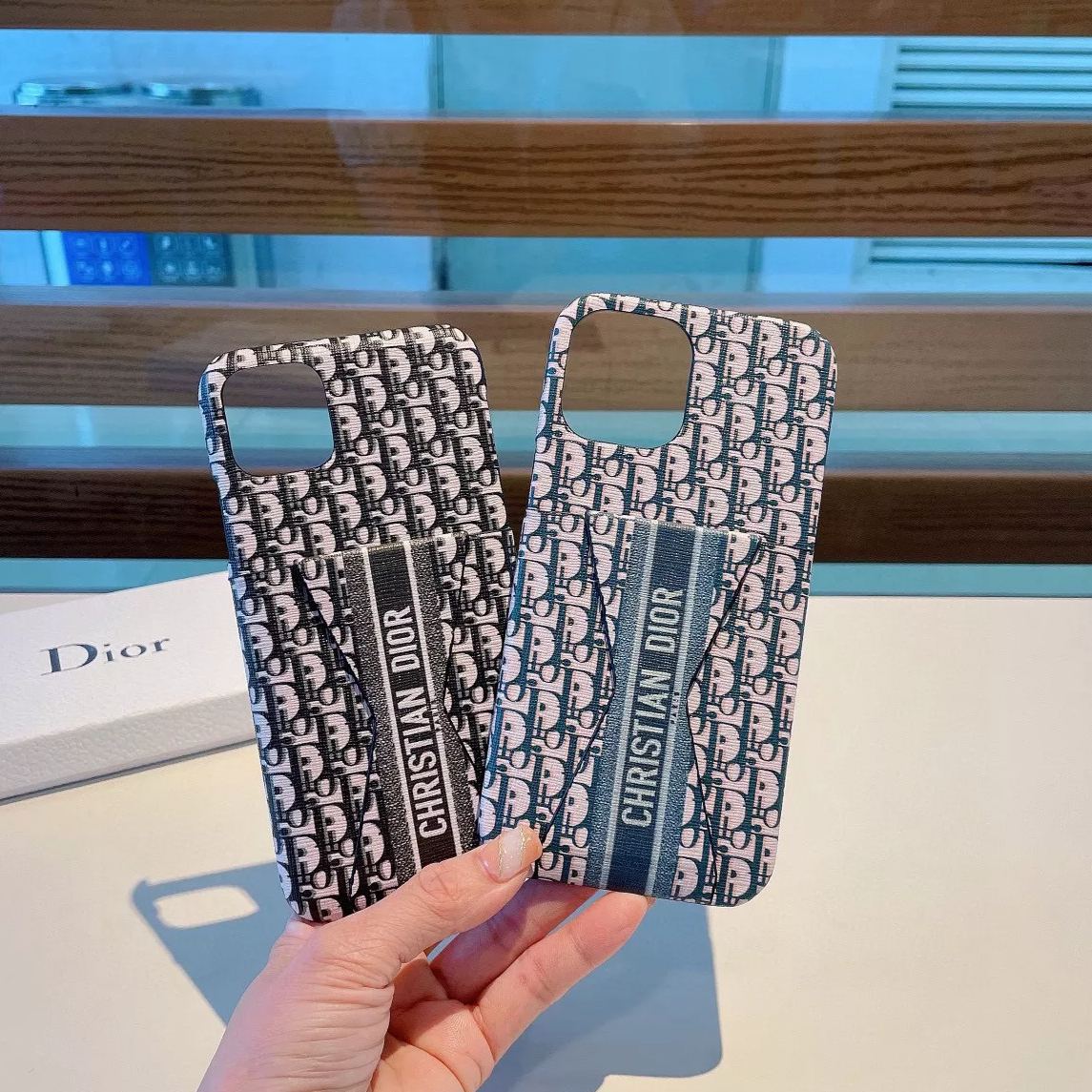 【スマホケース】DIOR 携帯カバー   -2色