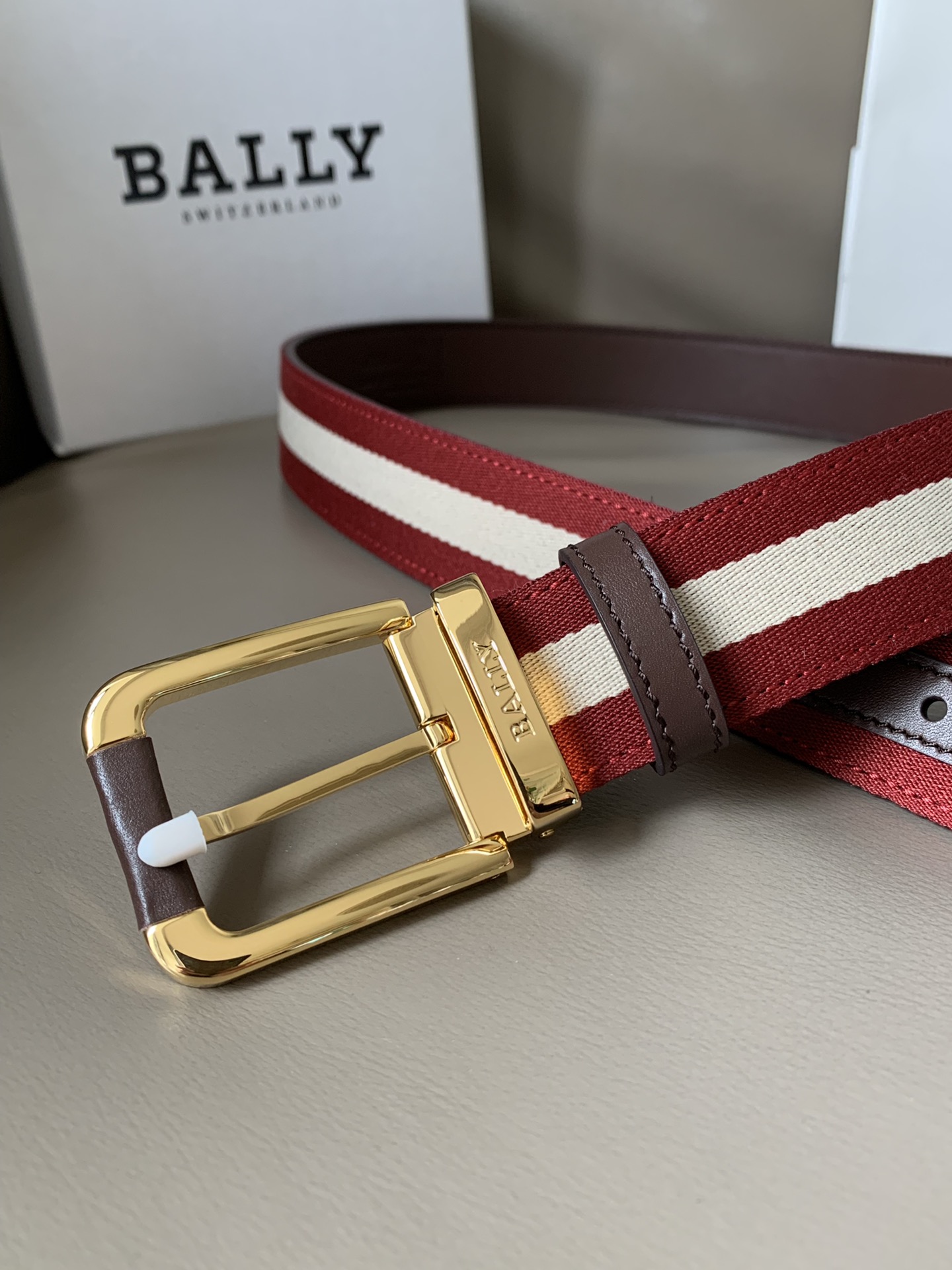 【BALLY】 メンズ  幅：3.5CM 長：105-125CM  -4色