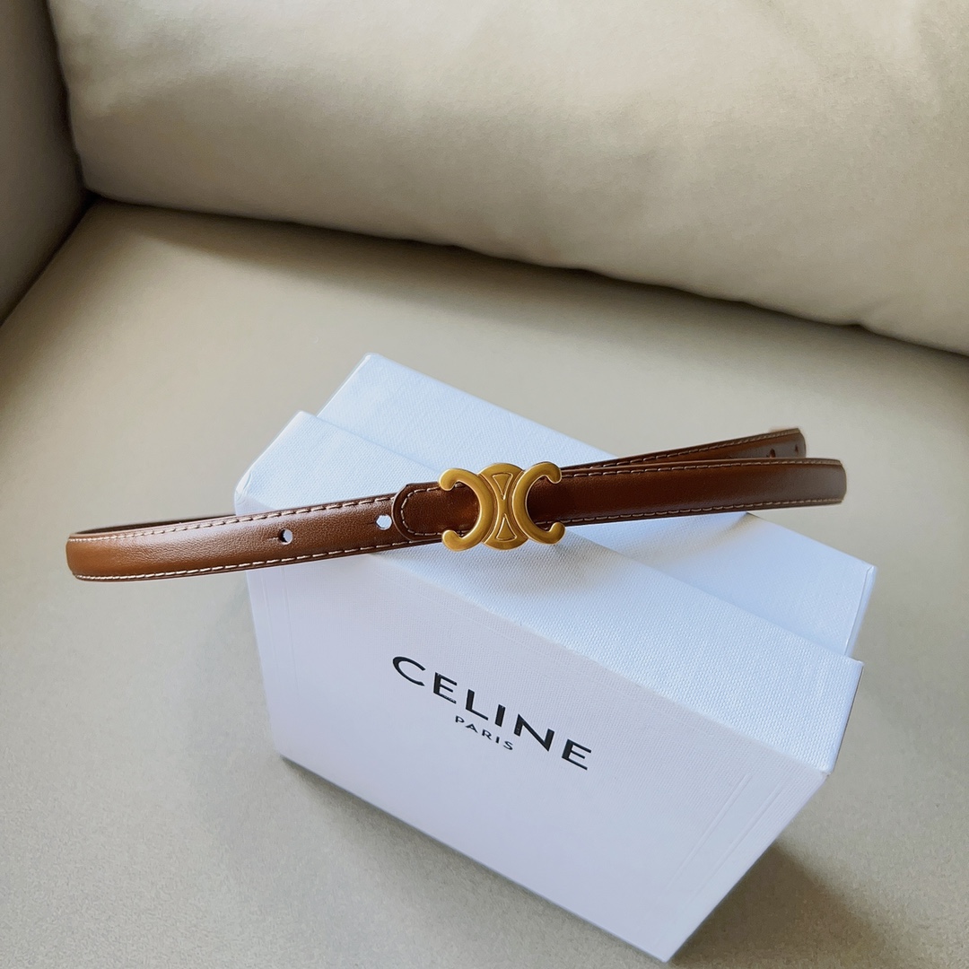 【Celine】 レディース  幅：3.5CM 長：95-115CM  -7色