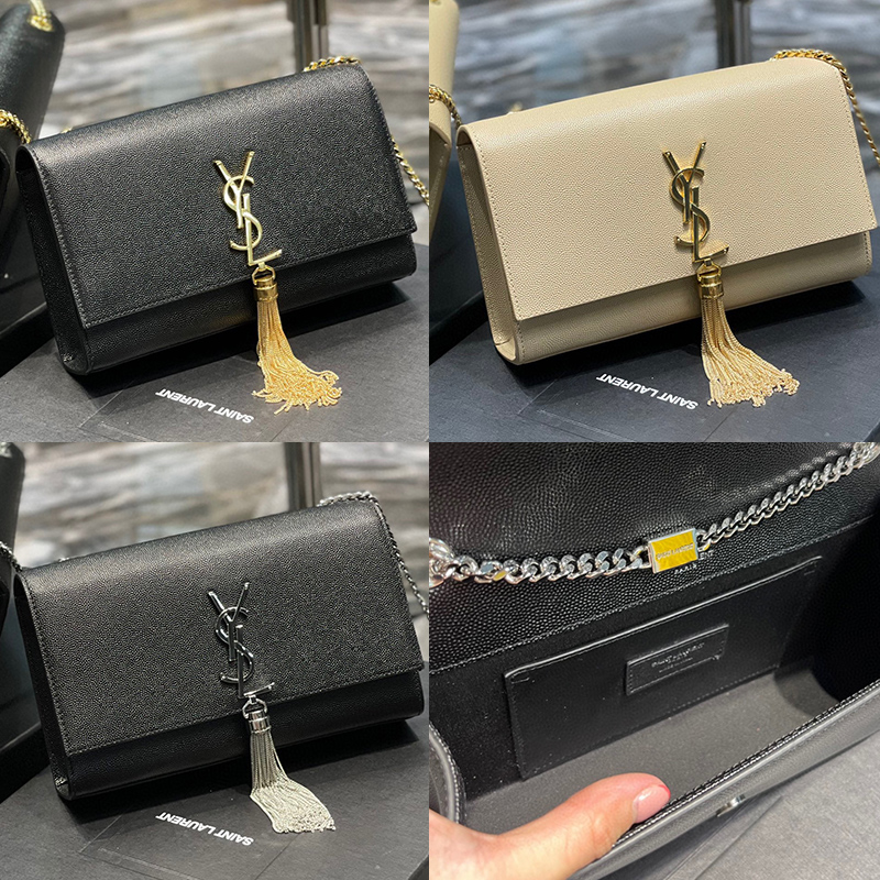 【SAINT LAURENT】  サイズ: 24x14.5x5cm -3色