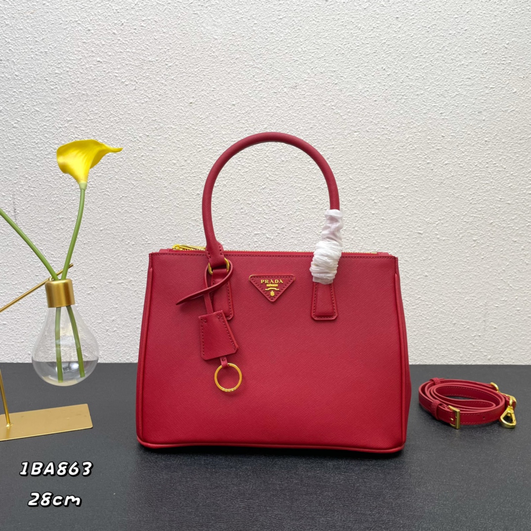 【PRADA】 Galleria    サイズ: 28-19.5-12cm -6色