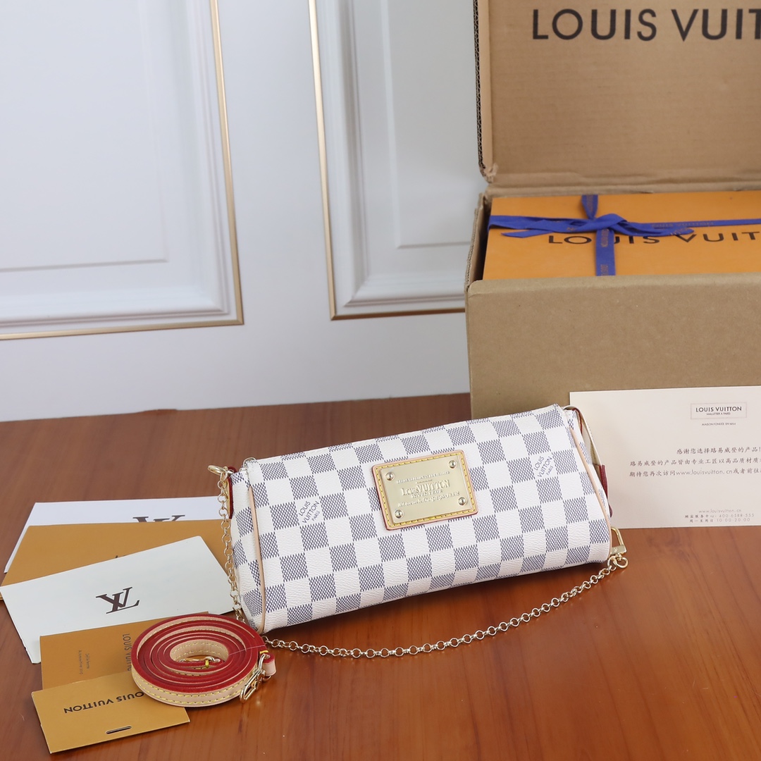 【LOUIS VUITTON】EVA サイズ: 25x13x4cm  -3色