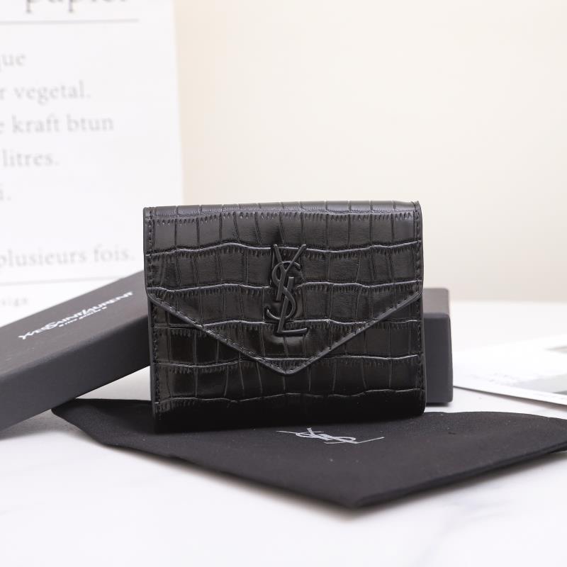 【Yves Saint laurent】ミディアム ウォレット 12·5*10*2.5cm -3色
