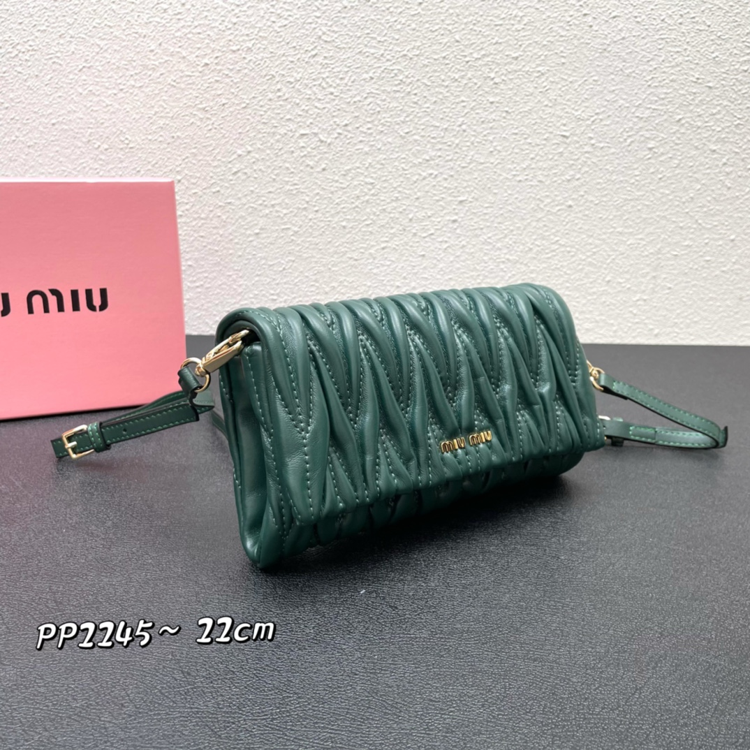 【MIUMIU】22x14x4cm  -4色