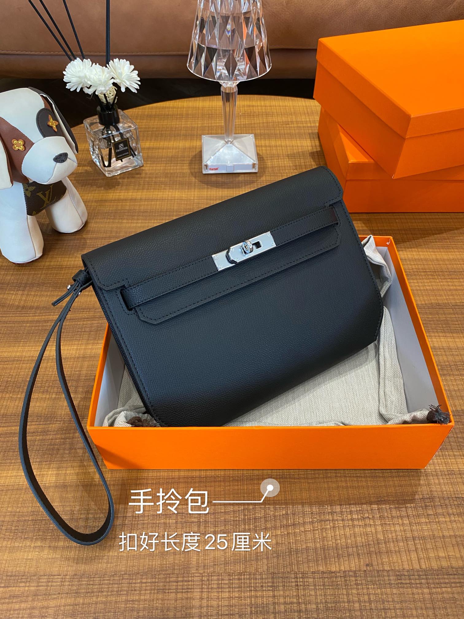 【Hermes 】kelly depeches 25 epsom  25*19*4 CM -8色