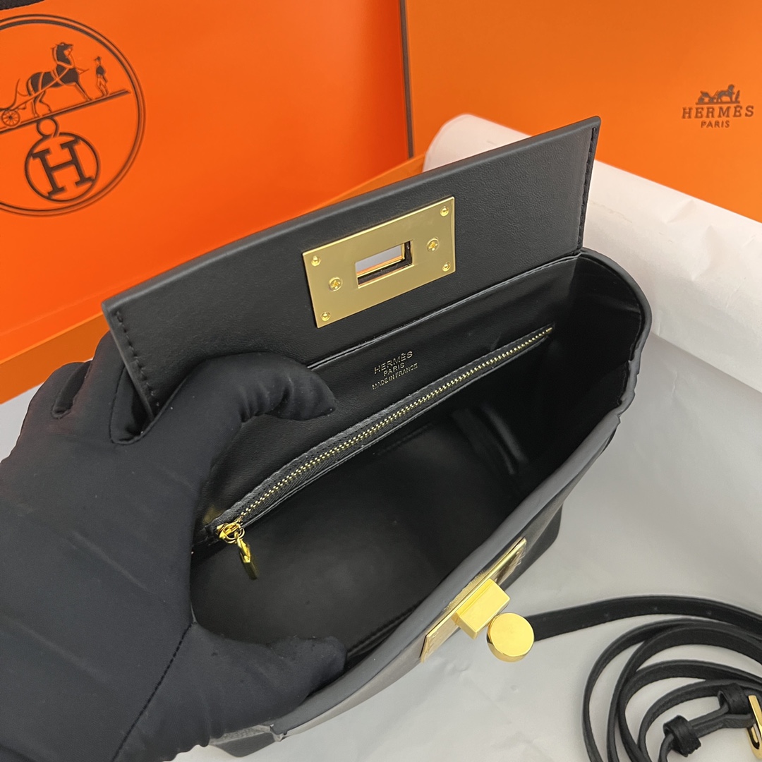 【Hermes 】Mini 2424  Evercolor K1  21*16*6 CM -4色