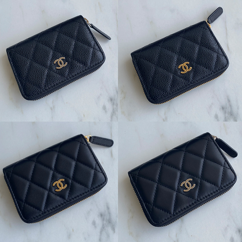 【CHANEL】小銭入れ  7.5×2×11.cm