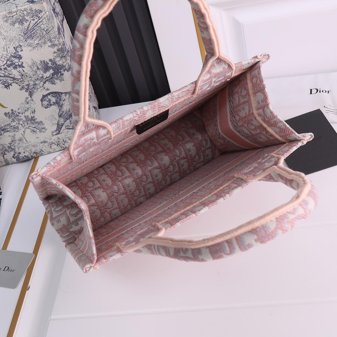 【DIOR】BOOK TOTE  -26.5x21x14CM -36x20x15cm-4色