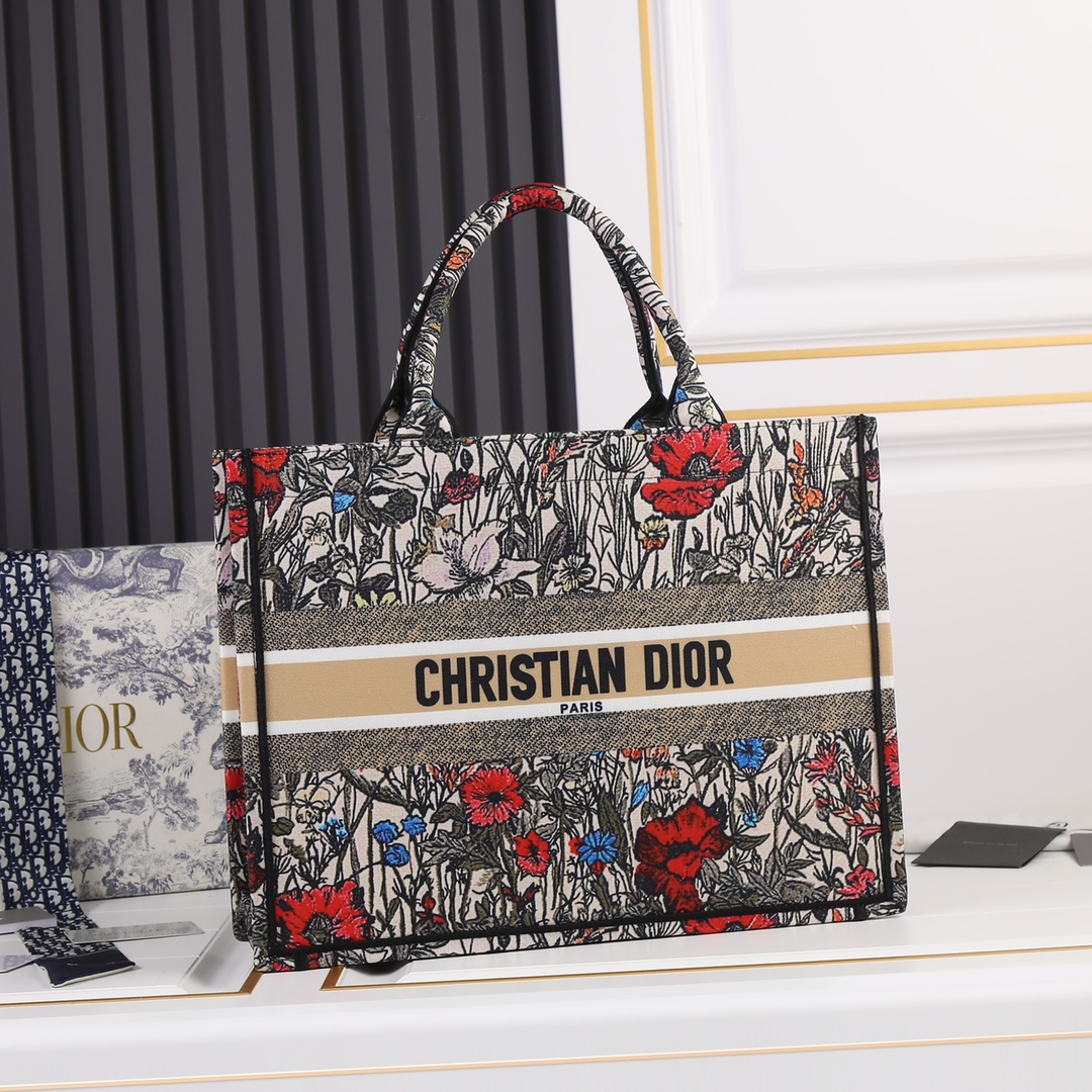 【DIOR】BOOK TOTE  -36x20x15cm -42x 35x15cm-5色