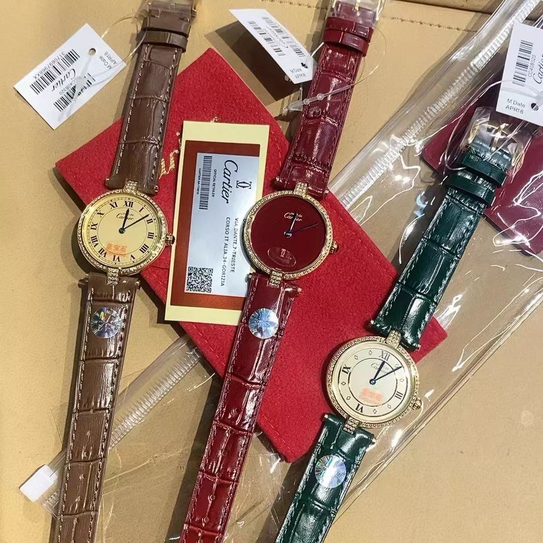 【Cartier】 レディース  30MM -3色
