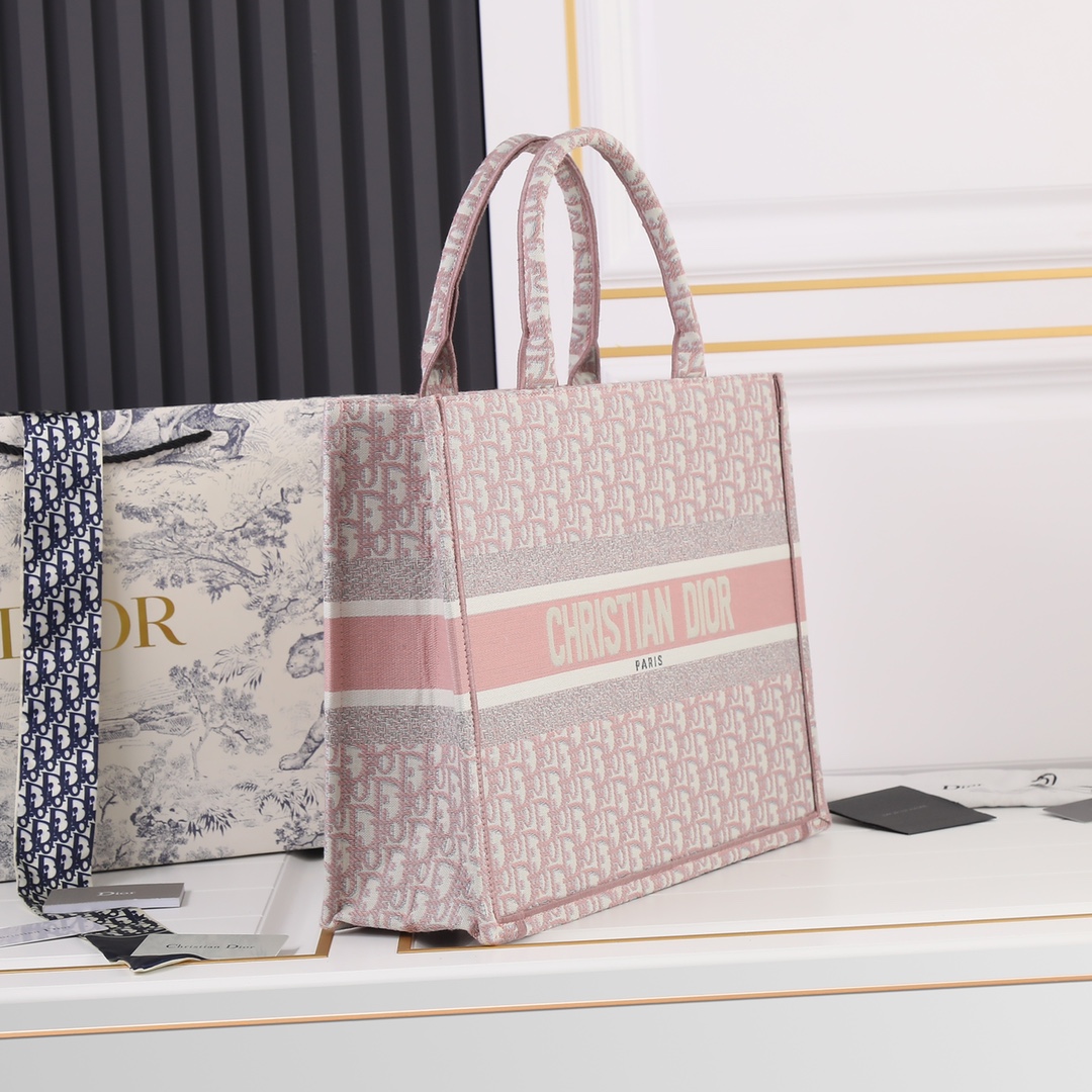【DIOR】BOOK TOTE  -26.5x21x14CM -36x20x15cm-4色