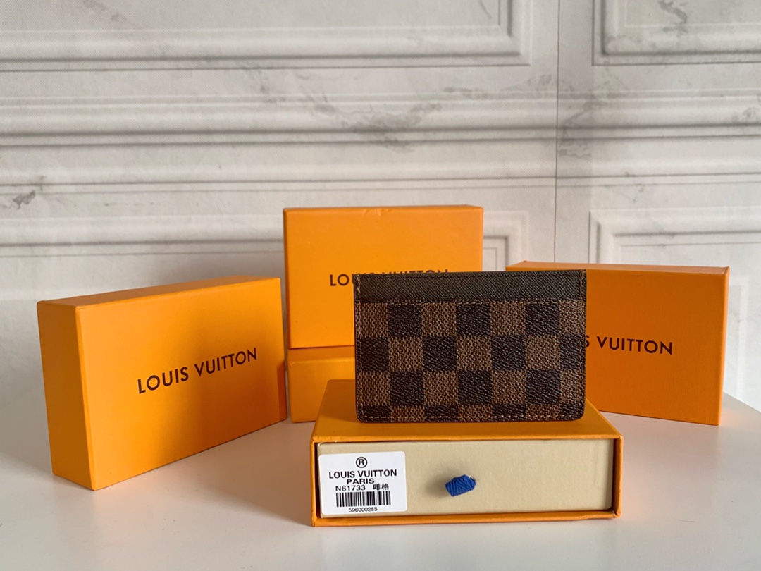【LOUIS VUITTON】パスケース  Damier  11x7cm -9色